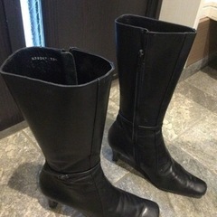 BODY DRESSING ロングブーツ　黒　23cm