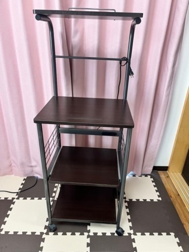 美品⭐︎キャスター付きレンジ台