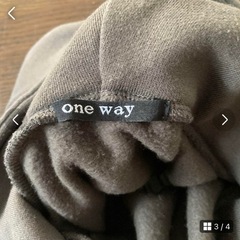 onewayレディースパーカーMの画像