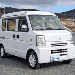 エブリィバン☆車検7年2月☆社外キーレス、バックカメラ、LEDヘ...
