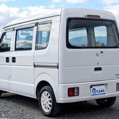 エブリィバン☆車検7年2月☆社外キーレス、バックカメラ、LEDヘッドライト☆エブリー☆軽バン☆軽箱の画像
