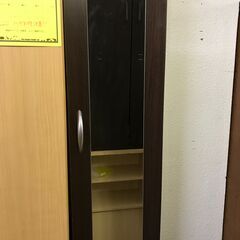 【FU744】★不二貿易  ミニスリムミラー付きシューズボックス...