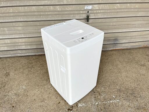 【格安高年式】洗濯機 5.0K 無印良品 MJ-W50A 2020年製 AQUA製造 中古動作品 クリーニング済
