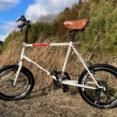 自転車　ミニベロ　20インチ　高速６段　快調