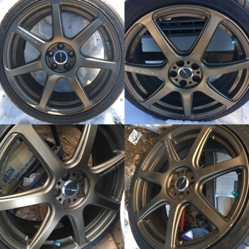 ワーク　Work エモーション T7R 215/40R18 BRZ 86 インプレッサ等