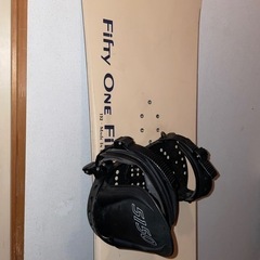 お値下げしました☆ スノーボード　ビンディングつき　　USA製　152センチの画像