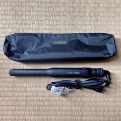 サロニア　ストレートアイロン15mm ブラック