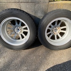スタッドレスタイヤ　アルミホイール付　2本の画像