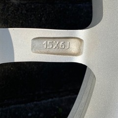 スタッドレスタイヤ　アルミホイール付　2本の画像