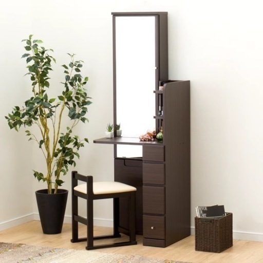 ニトリ　姿見ドレッサー(ノーブル BR)