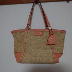 決まりました！COACH　かごバッグ