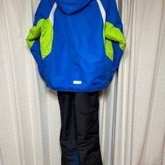 ファブリス スキーウェア 160 青 FABLICE ジュニア用 スノーボード ウェア上下セット の画像