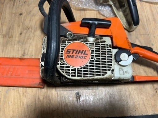 STIHLスチールチェーンソー　MS210C 実働！