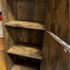 【お譲りします】扉付きカラーボックスの画像