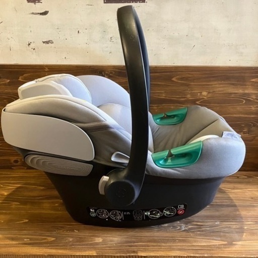 《売約済》【武蔵小山店】　 Sybex サイベックス　トラベルシステム　チャイルドシート　Aton s2 I-size エイトン　エスツー　アイサイズ　13kgまで　18ヶ月頃　ベビーシート　新生児　カーシート　ベビー　赤ちゃん　おでかけ　ISOFIX  美品