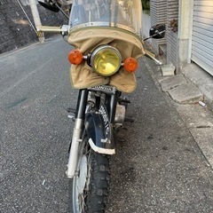 旧車　ホンダ　cd125t  
