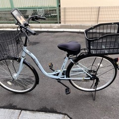 通学自転車　