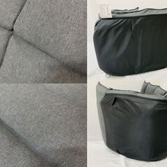 NITORI ニトリ 首リクライニング座イス Nウィン ダークグレーの画像