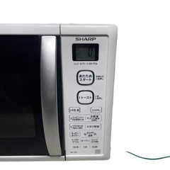 ジ0212-43 シャープ 電子レンジ RE-CE5-KW 生活家電 キッチン家電　調理器具 の画像
