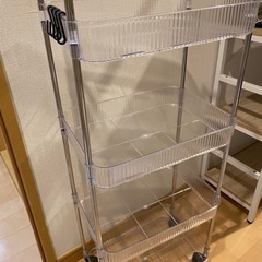 ワゴンキャスター/収納ボックス　セット