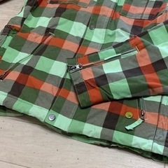 スノーボードウエア BURTON ユニセックス サイズ S ジャケット グリーンチェック スキーの画像