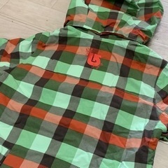 スノーボードウエア BURTON ユニセックス サイズ S ジャケット グリーンチェック スキーの画像