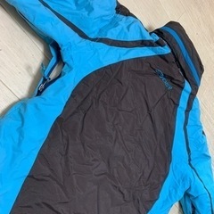 SPYDER スノボ ウェア ブラウン×水色 レディース M スキーの画像