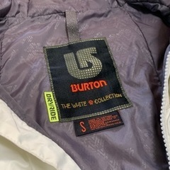 BURTON バートン スノーボード ウェア 白 レディース ユニセックス S ライトウェイト スキーの画像