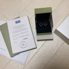 ヴァンクリーフアンドアーペル ヴィンテージアルハンブラ オニキス...