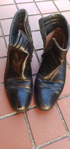 Marelliマレリー　ショートブーツ　メンズ24.5cm　ヒール3cm