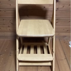 【値引きしました！】【直接取引歓迎】子ども用学習イス　キャスター...