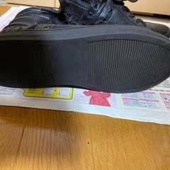 黒スニーカー　美品の画像