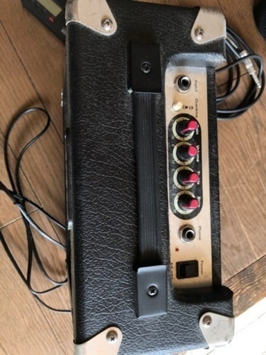 エレキギター　白　アンプセット