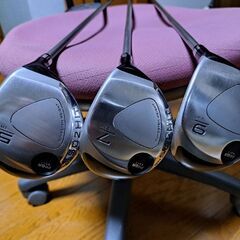 PRGR GN502HIT FW #5,7,9 M40の三本