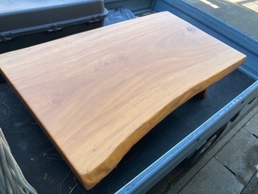 ケヤキ／一枚板／座卓／ローテーブル