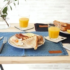 4枚セット DULTON PLACE MAT HICKORY STRIPE の画像