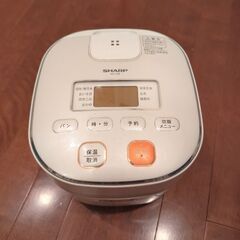 炊飯器　SHARP KS-C5E-W 3合　2011年製