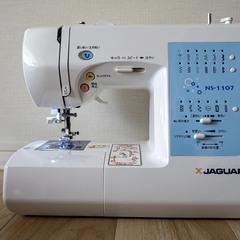 値下げ 美品 入園準備で人気 ジャガー コンピューターミシン N...