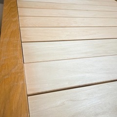 無印　シングルベッド　オーク　x2の画像