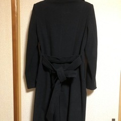 SPIGA ロングコート　黒の画像
