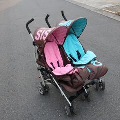 双子用ベビーカー　コサット