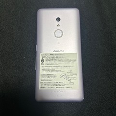 傷無しの美品 ドコモ F-41A パープル バッテリー良好 の画像