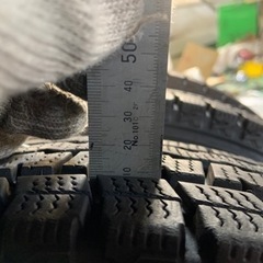 スタッドレス4本セット　 155/80R14 2019年製　プロボックスなどにの画像