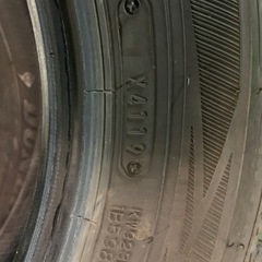 スタッドレス4本セット　 155/80R14 2019年製　プロボックスなどにの画像
