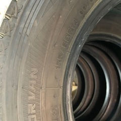 スタッドレス4本セット　 155/80R14 2019年製　プロボックスなどにの画像
