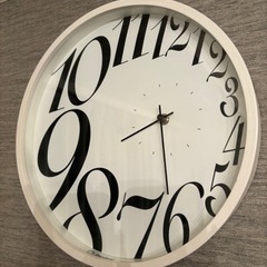 壁掛時計　フランフランで購入の画像
