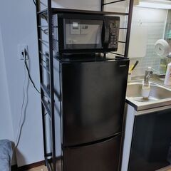 18L 電子レンジ PMB－F186  黒【一人暮らし向けたくさん出品中】の画像