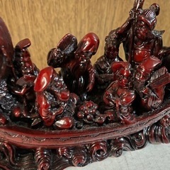 石の置物(七福神)の画像