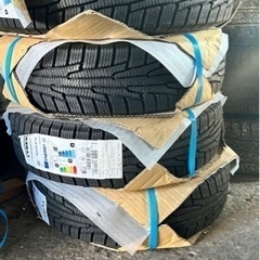 軽四に　新品未使用スタッドレスタイヤ　ホイールセット155/65/14　県内限定の画像