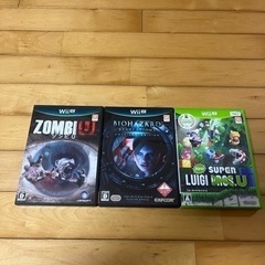 WiiUソフト3本バラでも可❗️出来たらまとめ買いで‼️